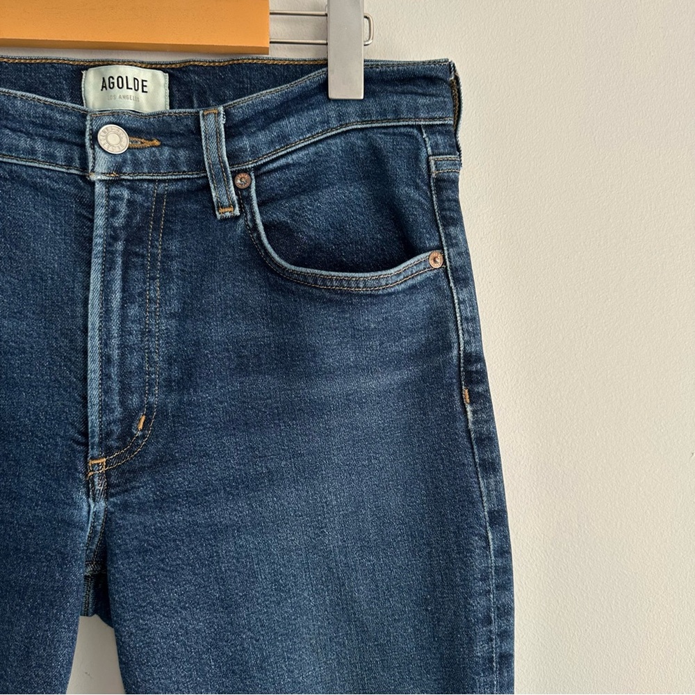 AGOLDE Kye Mid Rise Straight Ankle Jeans Size 28 - Picture 4 of 15